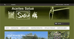 Desktop Screenshot of aceitessatue.com